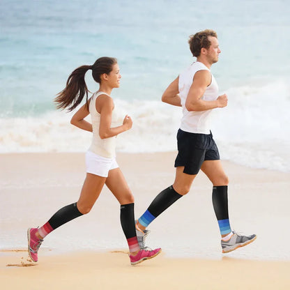 Manchon de compression jambes pour les coureurs, soutien, confort optimal