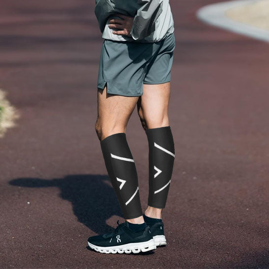 Manchon de compression mollet résistant et élastique