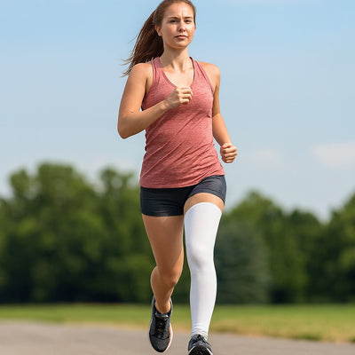 Manchon de compression soutient musculaire et soulage douleurs