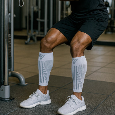 Manchon de compression mollet soutien et soulagement des douleurs