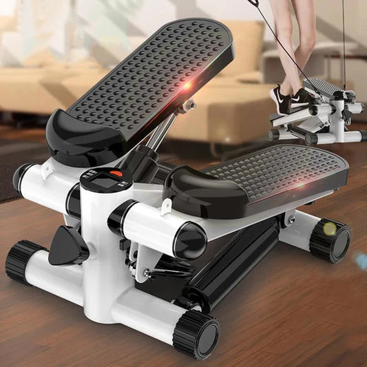 Ministepper avec bandes élastiques pour renforcement musculaire