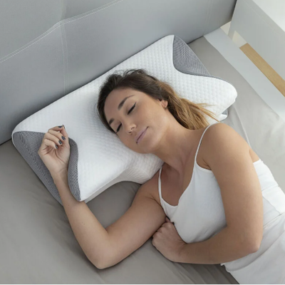 Oreiller ergonomique pour une amélioration globale de la qualité du sommeil
