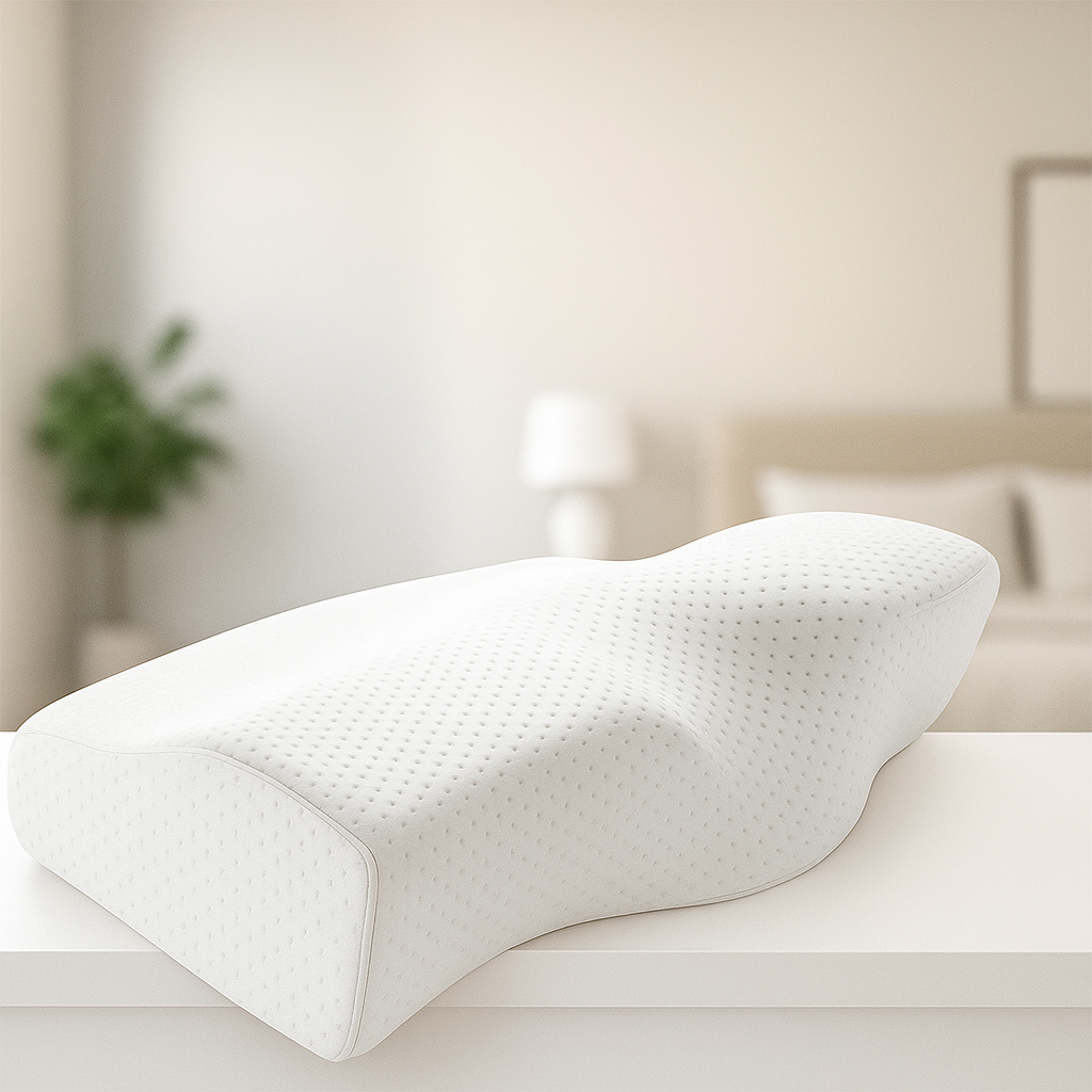 Oreiller ergonomique à mémoire de forme 