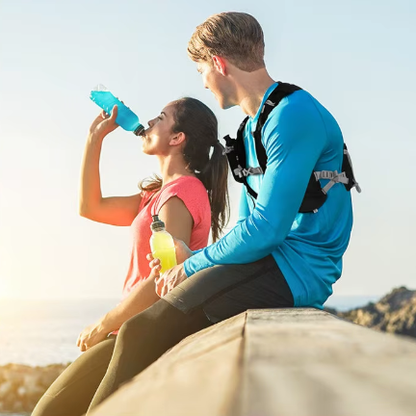 Sac de sport, gilet d'hydratation pratique, sangles ajustables, taille et poitrine, confortable