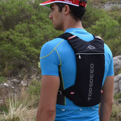 Sac de sport, gilet d'hydratation, sac de Trail noir