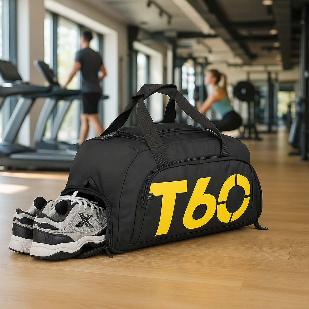 Sac de sport multifonction, polyvalent avec compartiment chaussures