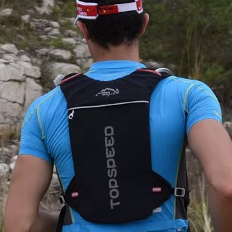 Sac de sport, gilet d'hydratation spécial trail, randonnée, course, Topspeed