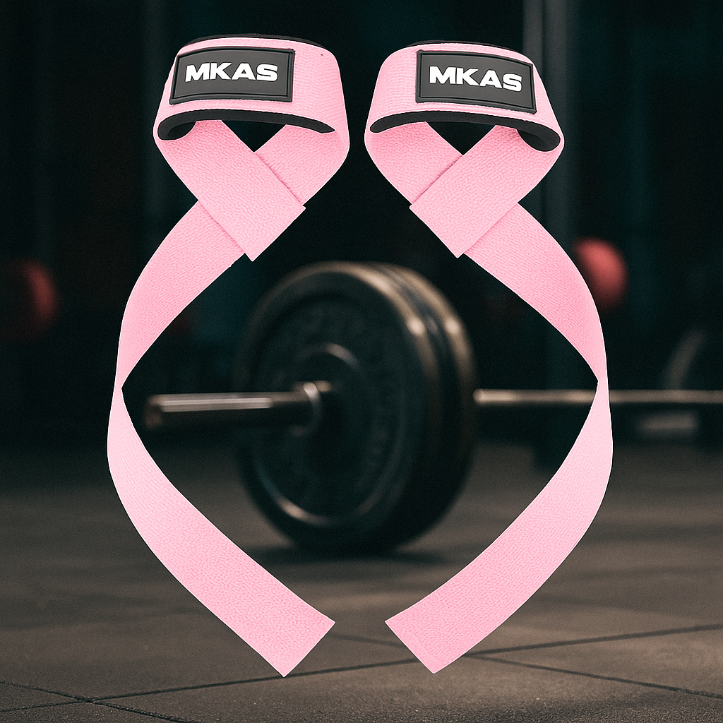 Sangle de tirage, levage rose pour musculation, confortable