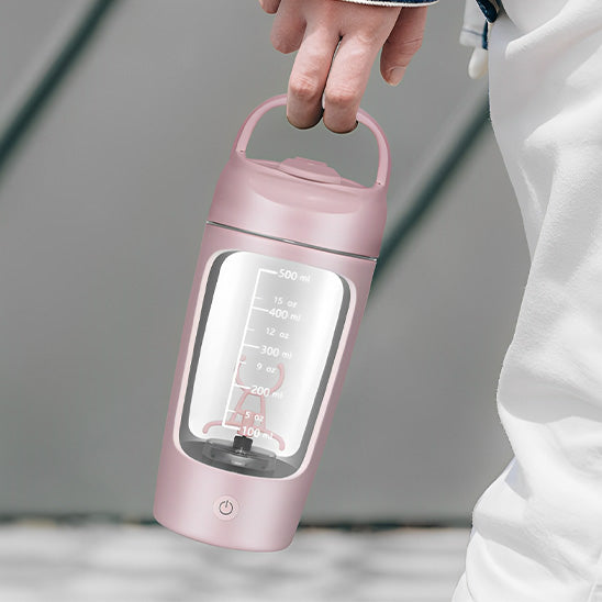 Shaker proteine électrique noir sans fil, portable