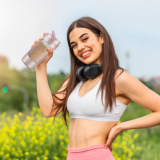 Shaker proteine électrique noir sans fil, tendance