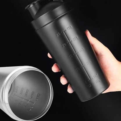 Shaker proteine inox noir 